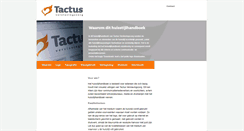 Desktop Screenshot of huisstijl.tactus.nl
