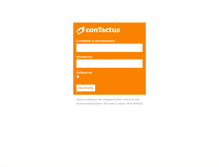 Tablet Screenshot of intranet.tactus.nl